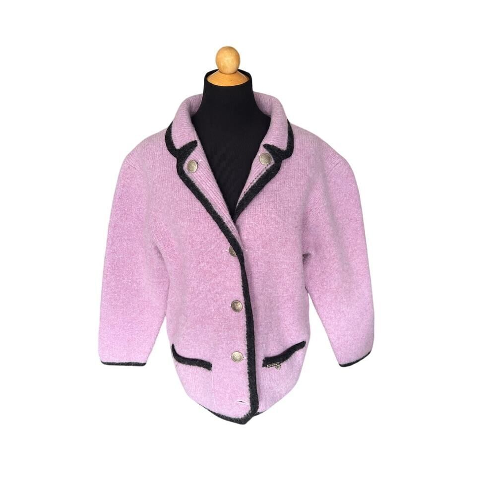 STAPF AUSTRIA WOOL PURPLE SWEATER